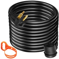 50 ft 40 Amp Welder Extension Cord 8/3 AWG Heavy Duty Power Cord 250V NEMA 6-50