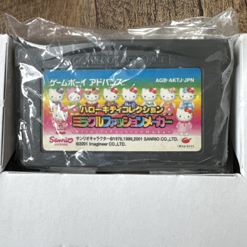Nintendo Gameboy Advance GBA Hello Kitty Rosa Caja Especial LE Probada Importación de Japón - Imagen 13 de 22