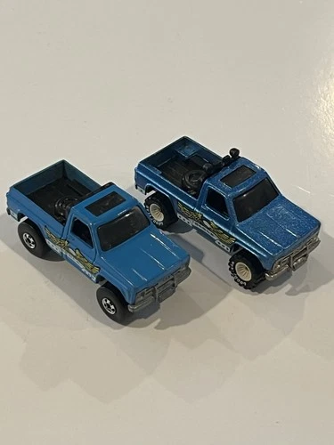 Vintage 1980’s Hot Wheels Speedway Specials & Real Riders Bywayman Trucks Loose