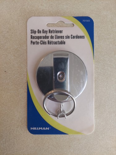 Hillman 701565 Slip-On Key Retriever 24" Retractable Chain - Afbeelding 1 van 2