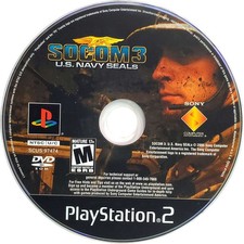 Scratch-Free - SOCOM 3 US Navy Seals - Sony Playstation 2 Tested Authentic