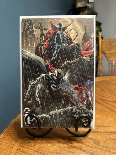Batman / Spawn #1 Jason Fabok Variant Cover (DC Comics February 2023)