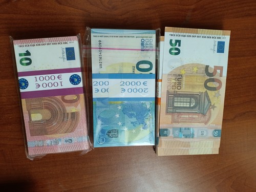 Dinero de juego de 100 € en euros - Billetes de novedad realistas | Accesorios y juegos | orka - Imagen 7 de 8
