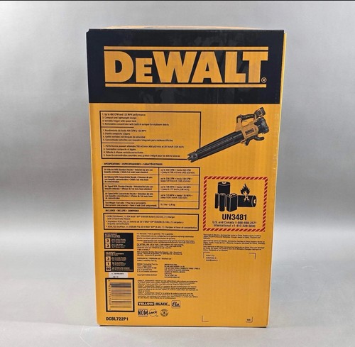 Neu DeWalt DCBL722P1 20V Hand Axial Gebläse SCHNELLER VERSAND Neu im Karton Kit - Bild 3 von 6