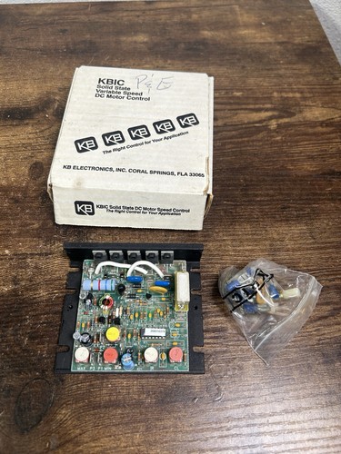 KB Electronics KBIC-120 DC Motor Speed Control 0-90 115 VAC 50/60 Hz VDC 9429A - Picture 1 of 11