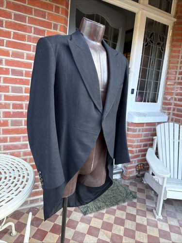 Moss Bros Covent Garden Vintage Morning Coat Tailcoat Circa 1950’s Size 42 - Picture 3 of 19