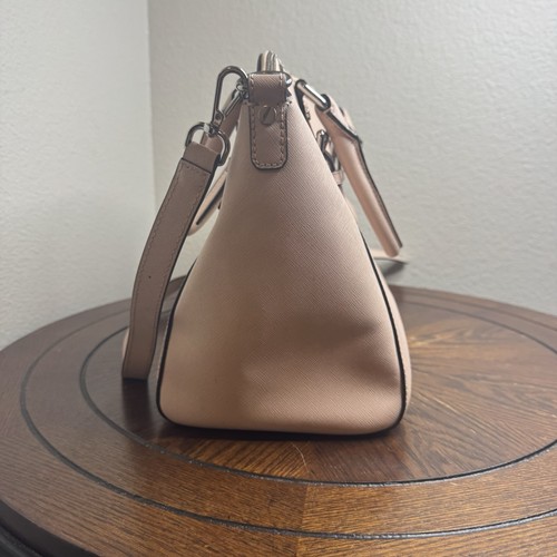 Borsa a tracolla MICHAEL Michael Kors in pelle saffiano rosa chiaro - Foto 6 di 10