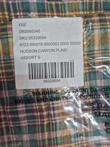 Free People Hose Hudson Canyon kariert lässig weites Bein Hose - Small - UVP 88£ - Bild 16 von 16