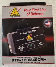 DITEK DTK-120/240CM Surge Protective Device New Open Box Ships FREE in the USA