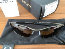 Oakley Whisker Sunglasses SATIN PEWTER/PRIZM TUNGSTEN POLARIZED OO4141-1360 VR28