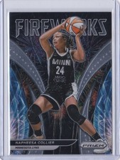 2022 Panini Prizm Fireworks Insert Napheesa Collier #10 Minnesota Lynx WNBA MVP