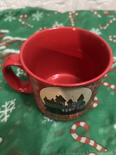 Harry Potter Kaffeebecher "I'd Rather Stay At Hogwarts" groß Weihnachtstasse - Bild 2 von 4