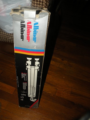 Vintage Albinar 9900 Video 35mm schwarz Stativ 23" ausziehbar 59" Foto Video IN BOX - Bild 2 von 5