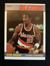 1987-88 Fleer Clyde Drexler (#30) NM HOFer, Blazers “Clyde the Glide” ^GRUMPYBUC