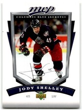 2006-07 Upper Deck MVP Jody Shelley Columbus Blue Jackets #91
