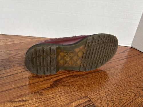 Dr Martens 3989 Oxford Budapester Brogue glatt Kirsche Unisex-US Herren 6/US Damen 7 - Bild 13 von 14