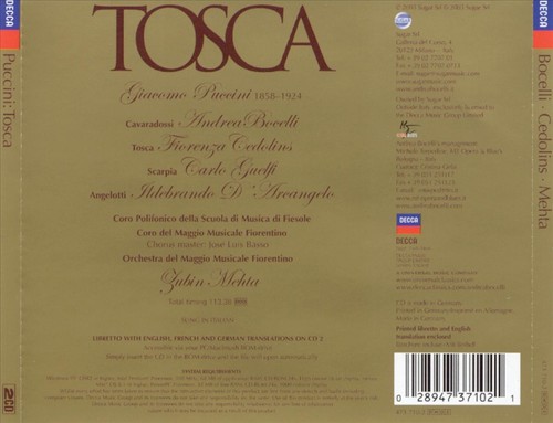 PUCCINI: TOSCA NEW CD - Picture 1 of 1