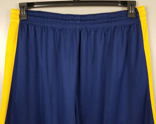 PANTALONES CORTOS DE BALONCESTO NIKE DRI-FIT AZUL MARINO AMARILLO BV9452-492 (TALLA 3XLT 3XL-ALTO) - Imagen 8 de 14