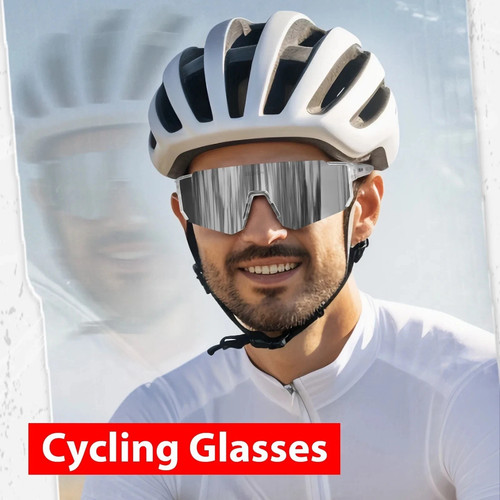 Cycling Sports Sunglasses Bicycle Outdoor Riding UV400 Protection Eyewear - USA - Picture 4 of 10