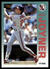 1992 Fleer Wally Joyner California Angels #62