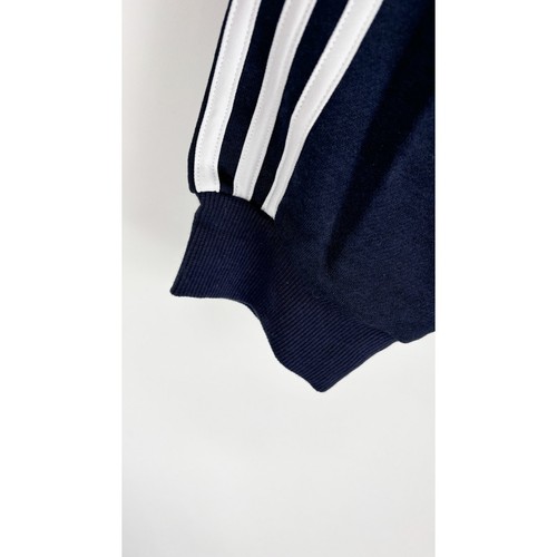 Adidas Herren Essential Big Logo Fleece Hoodie Pullover Gr. 3XLT Navy Blau Neu - Bild 8 von 9