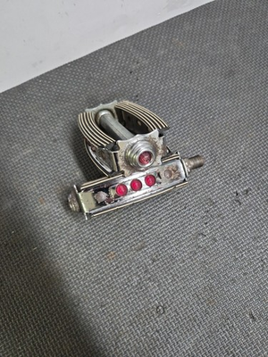 #ad Vintage 60#x27;s Sears Spaceliner 26quot; Mens Tank Springer Bicycle Jeweled Pedals 1 2quot; $45.00