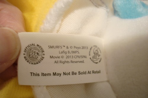 2013 Smurfs 14" Kellytoy Papa Smurf & Smurfette; Jakks Pacific 9" Baker Plush - Picture 16 of 19