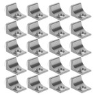  20 Pcs Glass Holder Cabinets Shelf Pegs Book Shelves Bracket Pins
