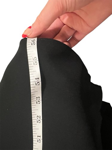 Elegant Black Abaya with Rhinestone Detailing, Size 44 / US 12. Made in Turkey - Picture 22 of 22