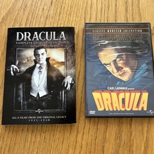 LOT OF 2 DRACULA Universal Classic Monster AND LEGACY Collection DVDs EUC