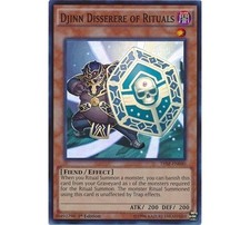 Yugioh - Djinn Disserere of Rituals (Super Rare) (1st Edition) - THSF-EN040 P