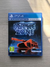 PS4 Battlezone VR Required Playstation 4 PSVR Disc Excellent Condition