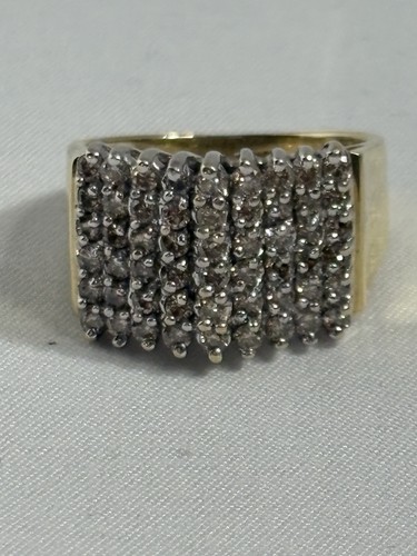 10k Gold Ring Size 6.5  - Bild 8 von 10