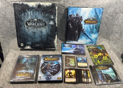 World of Warcraft Wrath of The Lich King Collector s Edition INCOMPLETE READ