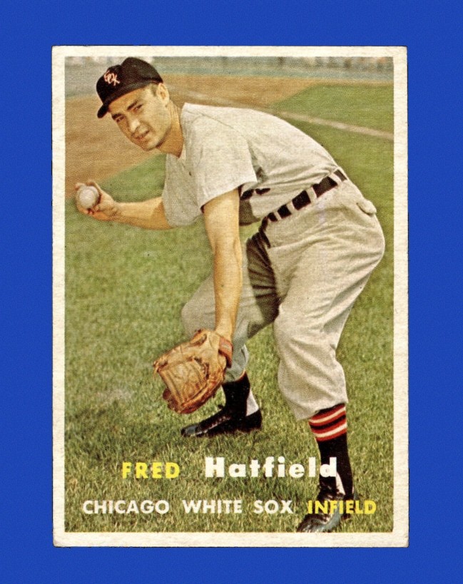 1957 Topps Set-Break #278 Fred Hatfield EX-EXMINT *GMCARDS*