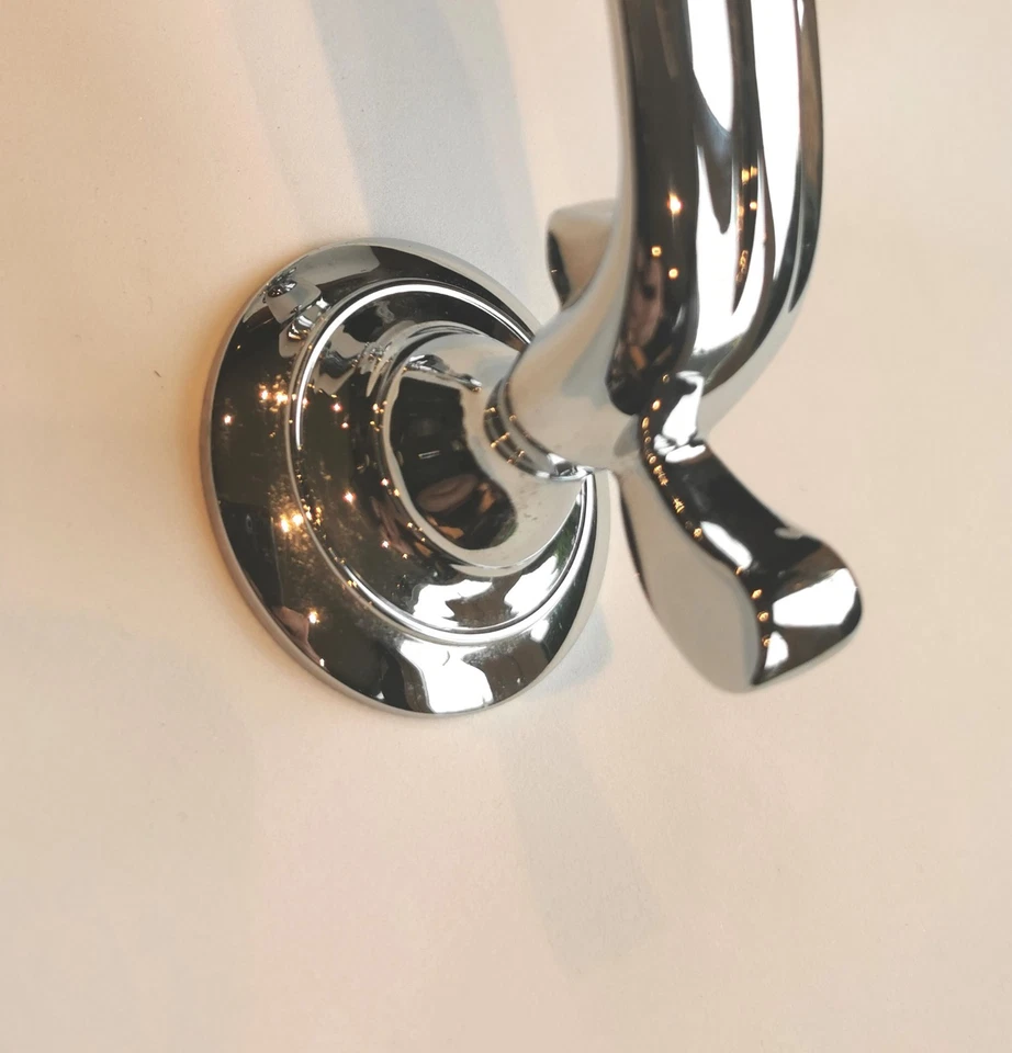 Carlisle Brass M45CP Large Doctors Knocker 186mmx34mm Polished Chrome - Image 2 of 4