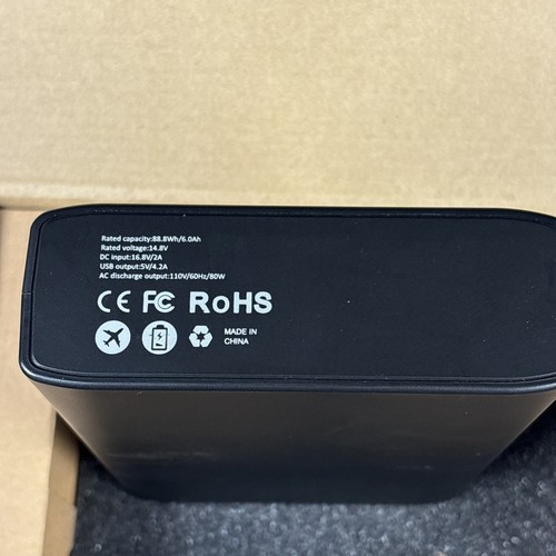 Omars 24000mAh Portable Energy Station, Open box - Picture 3 of 4