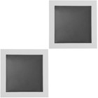  2pcs Tabletop Wooden Frame Multi-use Photo Display Frame Vinyl Record Display