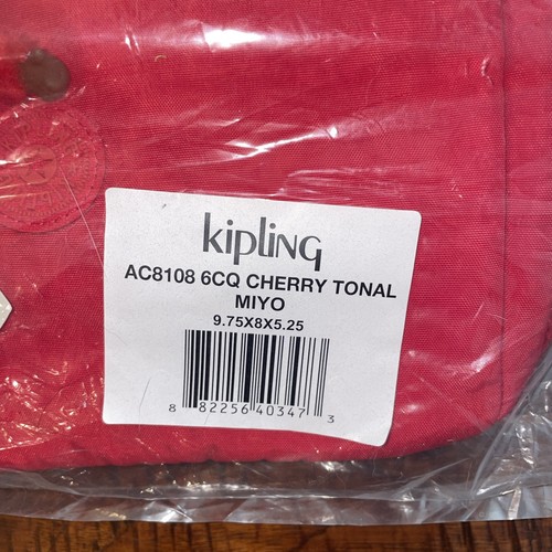 Kipling MIYO Insulted Lunch Bag Cherry Tonal Neu Ladenpreis 49 $ - Bild 6 von 6