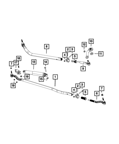 Genuine Mopar Clamp Right Hand Drive 68260467AB - Picture 4 of 4