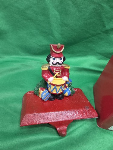 Windsor Collection Strumpf Aufhänger Halter Trommler Gusseisen Weihnachten - Bild 2 von 2