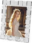 Crystal Picture Photo Frame,Clear Balls Plaid Diamond Craft,Crystal Wedding Fram