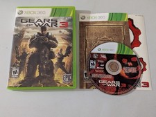 Gears of War 3 - Xbox 360 - Complete CIB + Stickers - Tested Working