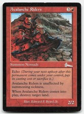 MTG Avalanche Riders U Urza's Legacy 74 MP