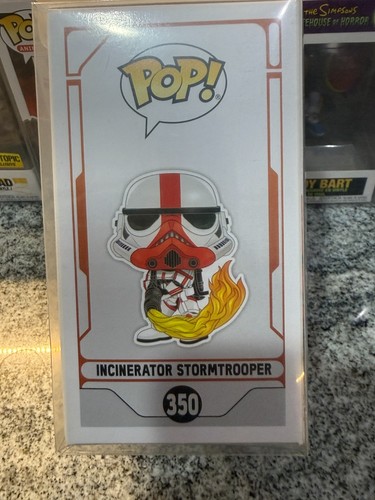Funko Pop Star Wars The Mandalorian Stormtrooper #350 w/protective case NIB - Picture 11 of 16