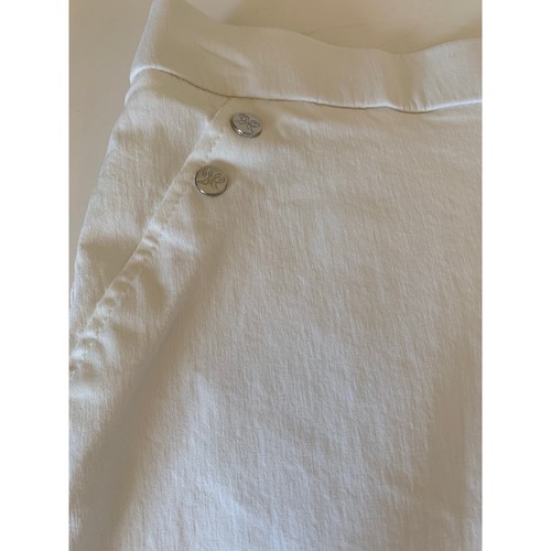 Rafaella Comfort Skort Talla Grande Mujer Blanco - Imagen 4 de 6