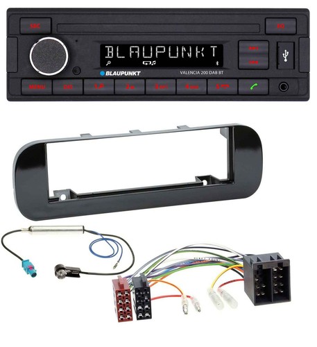 Blaupunkt DAB MP3 Bluetooth USB Autoradio für Fiat Panda (ab 2012) - glänzend - Bild 1 von 8