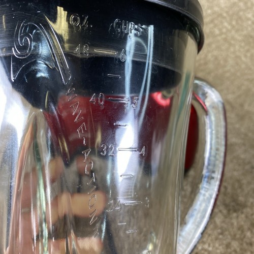 Hamilton Beach Red Blender B88 Model 53519 Tested Works - Bild 9 von 15