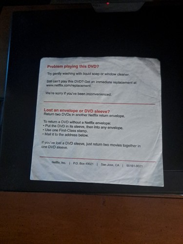 Vintage Netflix Movie RESIDENT EVIL APOCALYPSE DVD w Netflix Soft Sleeve - Foto 5 di 24