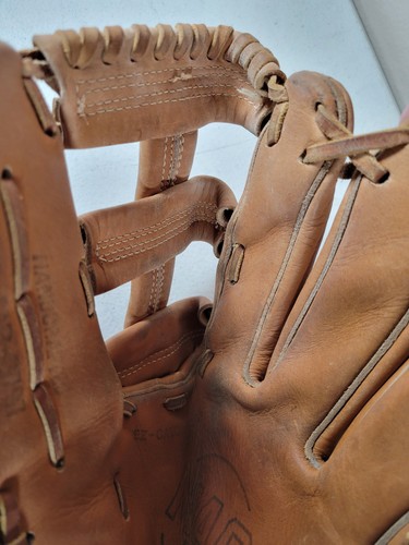 MAG Plus MP-3797 Leder Rohhaut Schnürung 12,5" Baseball Handschuh Rechtshänder Überwurf - Bild 8 von 10